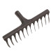 Грабли металлические витые 12-ти зубые без черенка